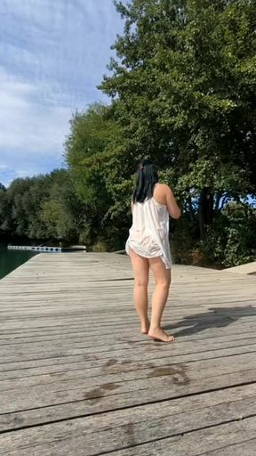 Sexy girl on the beach
