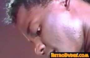 Athletic black guy fucks ass after having his BBC sucked