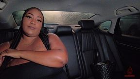 miss exquisite official teases driver shakes ass and plays with pussy in uber