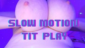 Bouncing Boobs in Slow Motion Tit Play