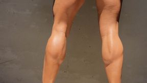 Absolute Legs #119 Flexing calves in bikini HD