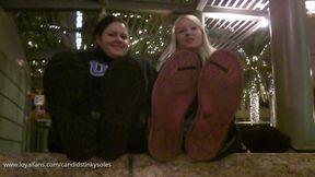 WE CAN SMELL OUR FEET FROM HERE