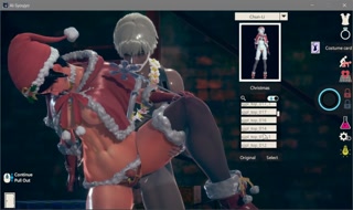 AI Syoujyo [3D Hentai Game] Ep.13 Chunli fucked with a santa dress