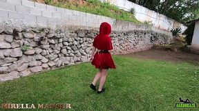 chapeuzinho vermelho encontra o lobo dotado no bosque - mirella mansur - big bambu