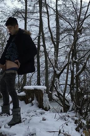 Cold Lake Jerking off