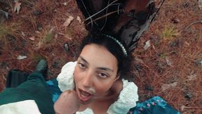natural tits latina cinderela got filled at public park - nati roza