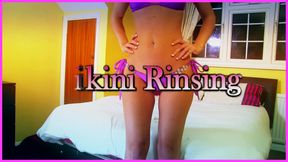 Bikini Rinsing
