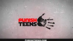 PunishTeens - Cheating Wife Destroyed By TWO Big Cocks