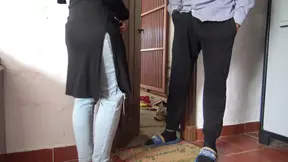 Egyptian Wife Lets 18 Year Old African Delivery Boy Cum In Her Mouth