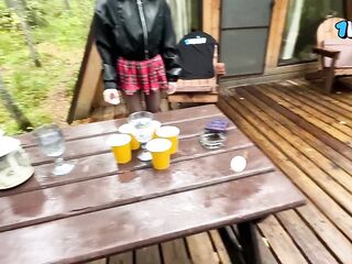 Disrobe Beer Pong Defiance: See Hawt Dares and Hilarious Fails in This Wild YouTube Show Pt2
