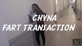 Fart Transaction – Chyna’s Gassy Day Collection