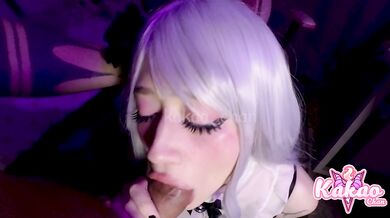 Kakao Chan Una Cosplay Choked Gushing Big Dick Creampie Ahegao