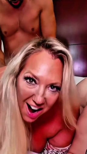 Lesbians Porn Shoot Turns Into a Hardcorethreesome