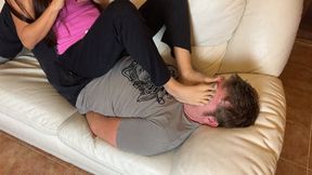 Vicious Foot Domination For My Lazy Husband | WMV