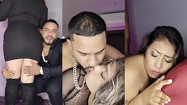 ESPOSA VS ACTOR PORNO!! ALMA VIOLETA INCURSIONA EN EL MUNDO PORNO Y RECIBE FUERTE DOSIS DE PINGA GRUESA Y LECHE