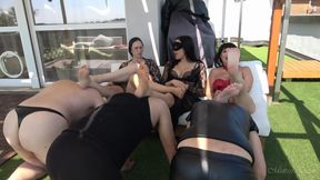 MISTRESS GAIA - FOOT LICKERS OBEY - HD