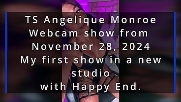 TS Angelique Monroe - Webcam show from November 28, 2024