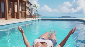 Towa's Naughty Beach Day: Sun-Drenched Curves to Sensual Soak The Reveal You Crave