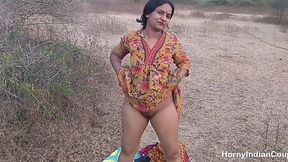 Indian Milf's Wild Jungle Fuck Session