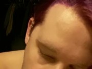 Pixie Slut Deepthroats Toy