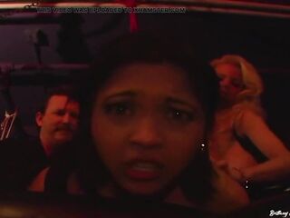 Crystal Punishes Mika Tan By Biting And Hardening Her Bazookas!