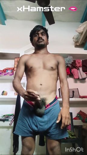A lonely man is masturbating at home   Clip 1