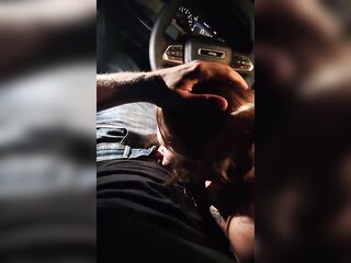 POV Wife Sucking Your Ramrod to Thank U for Ride Home