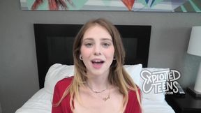 Tall, skinny ginger gives a deepthroat blowjob and eats ass
