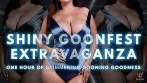 ONE HOUR of Glimmering Gooning Goodness - The Shiny Goonfest Extravaganza by Goddess Anna, Your Posh English Financial Dominatrix