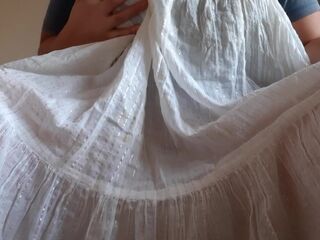 Hard, messy unshaved cunt masturbation during lunch break in my office with 2 orgasms - IkaSmokS