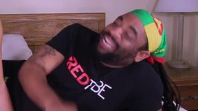 Amber Leigh deepthroats a BBC and talks dirty while Don Whoe watches in awe