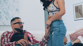 ”PURE TABOO Runaway Stepdaughter Gets Back To step dad - Isabella Nice, Calvin Hardy”