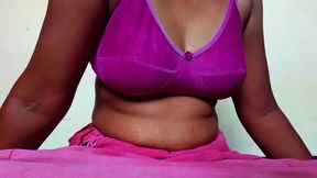 Ammu Takes off Her Bra and Reveals One of Her Breasts 132