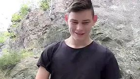 Huge Load Covers Bubble-Butt Czech Twink's Ass - XXX Gay