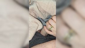 Step Mom Bets Step Son To Display His Dick&#x1F346; For Handjob In Front Of GF