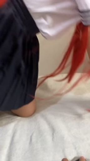 My neighbor loses a bet and comes to my house in a short dress to fuck (homemade amateur)