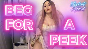 Beg For A Peek - Panty Obsession