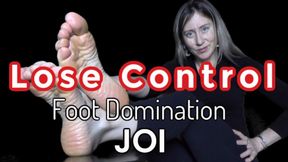 Lose Control Foot Domination JOI (Custom)