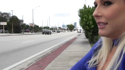 MILF Hunter - Bus Stop Mom gets Picked up