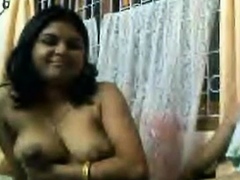 Desi couple giving a show on webcam