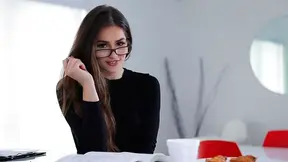 Nerdy Latina helps stepbrother cure his boner after he takes wrong pills by mistake