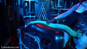 Deep anal with long dildo _Mistress Lunatika