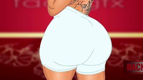 ashley & big ebony tranny bubble butt and big titty cartoon photoshoot was fucking hot!