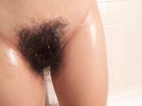 she lovingly fucks her red dildo