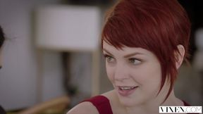 Femme fatale Johnny and Bree's redhead trailer