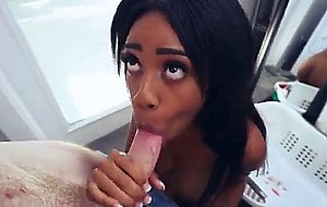 Brittney white gave a great sloppy bj and titjob