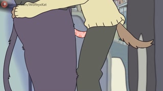 Kitty and Puppy 2 (Furry Hentai Animation)