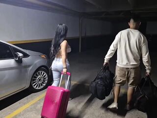 MY SPOUSE IS NOT HERE TO SCREW ME AND MY CONCUPISCENT NEIGHBOUR KNOWS IT. CAN THIS GUY MAKE ME CUM? - ALEJANDRA PALACIOS