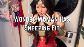 Wonder Woman Sneezing Fit 1080p