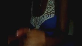 Mask Step Sister Gives Brother A Handjob